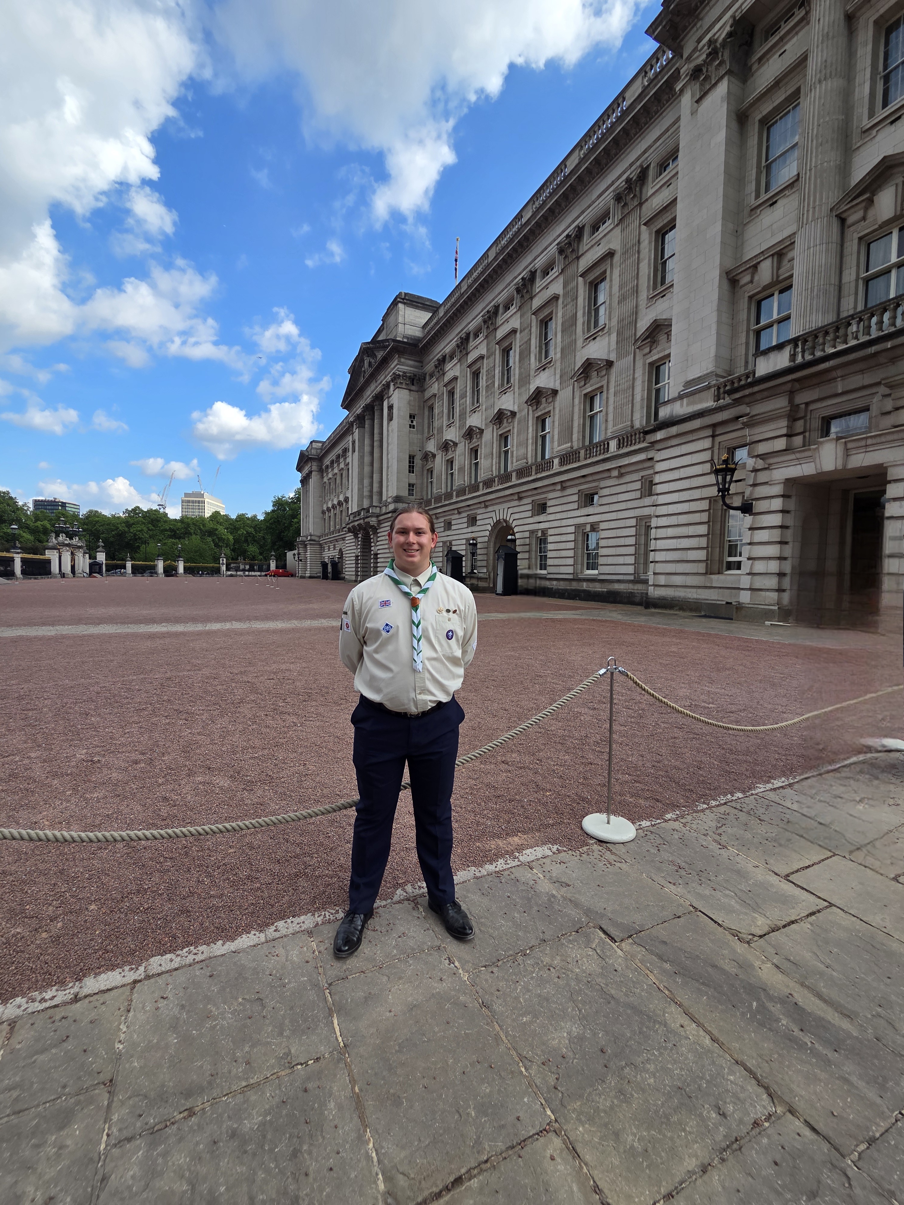 A Picture Outside the Palace