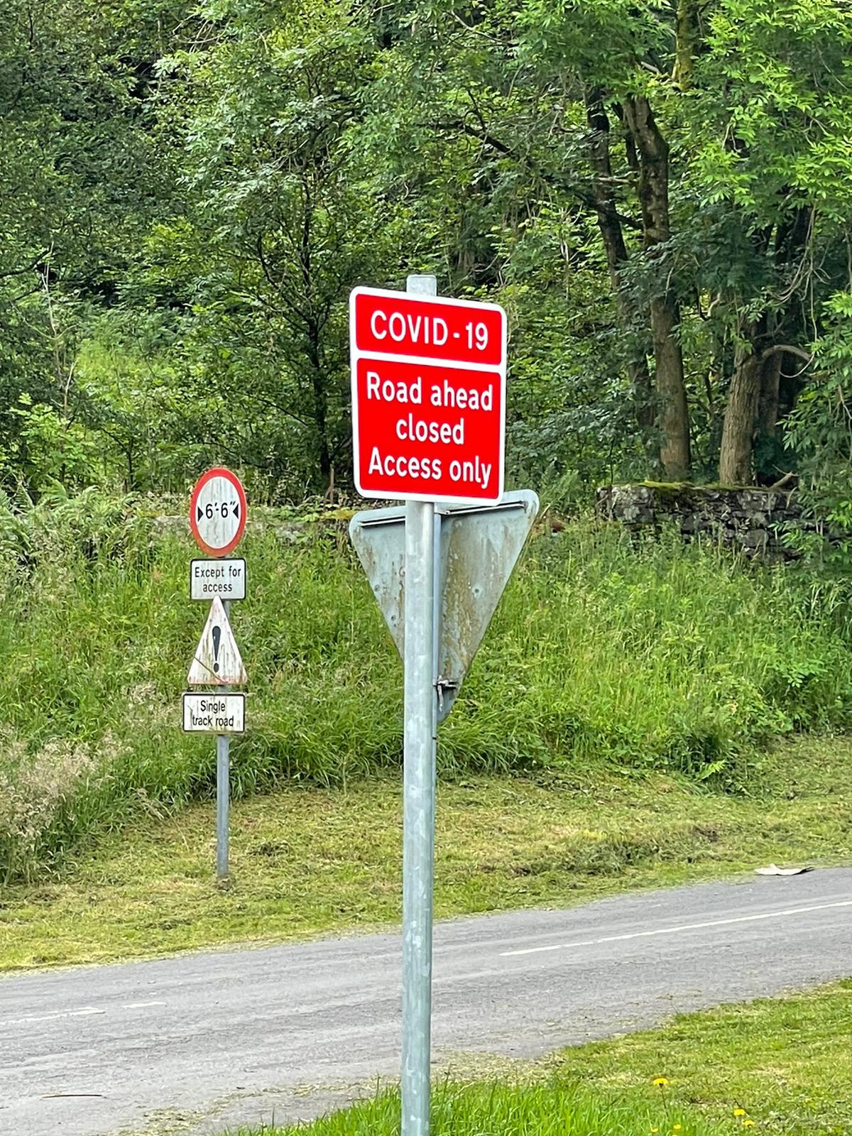 A Funny Road Sign We Saw