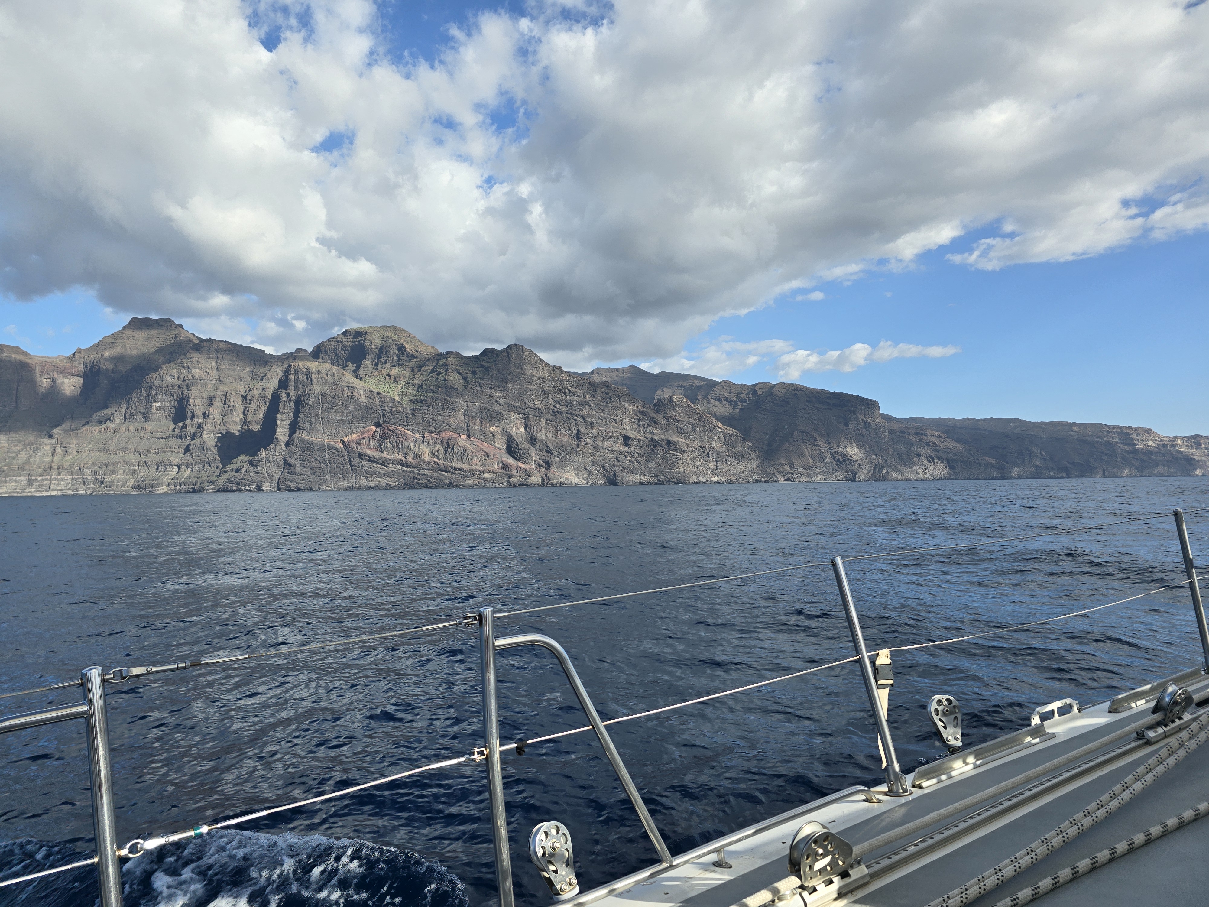 My View of Gran Canaria Sailing from Tenerife