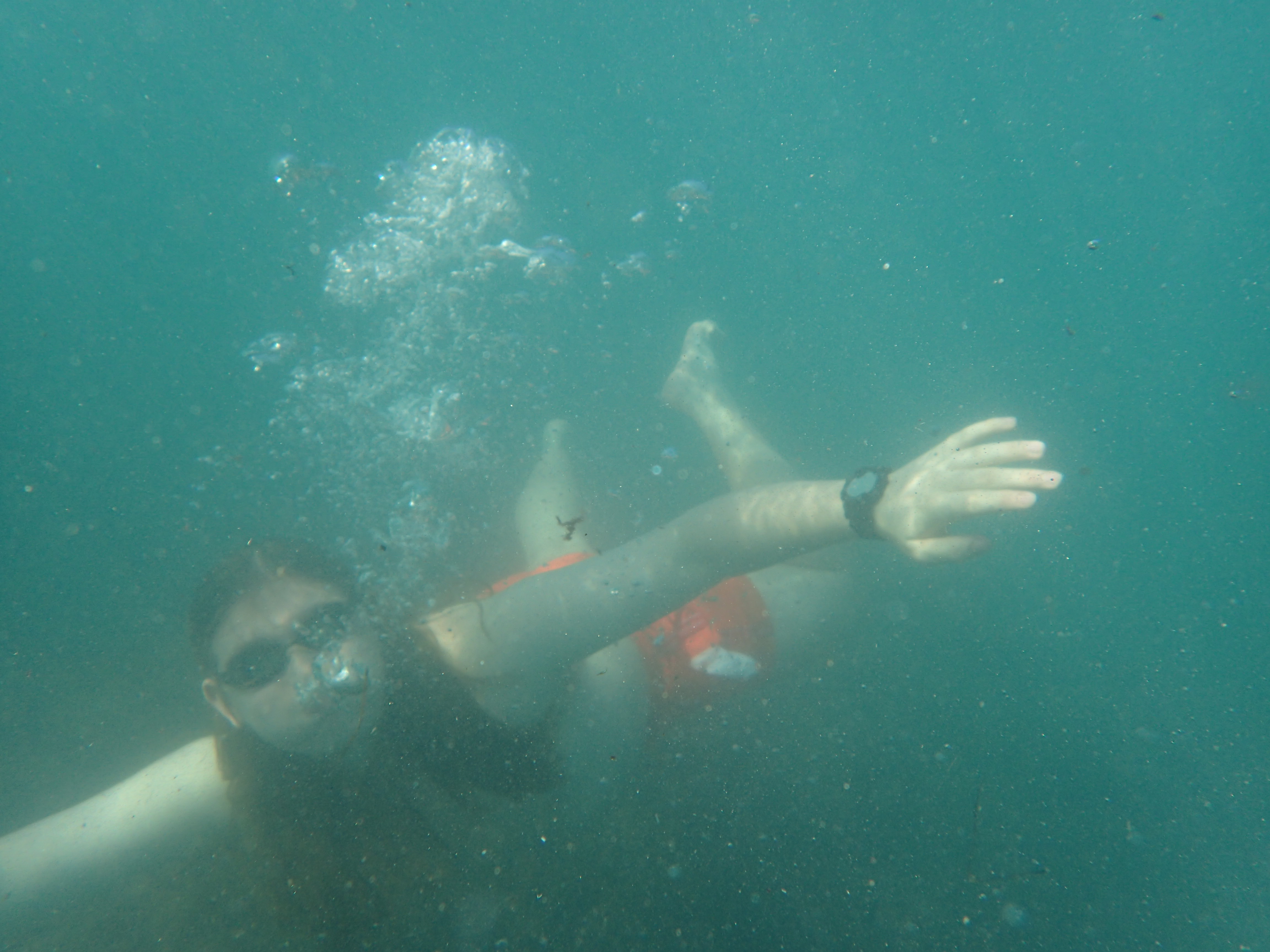 Swimming in the Ocean at Maspolomas